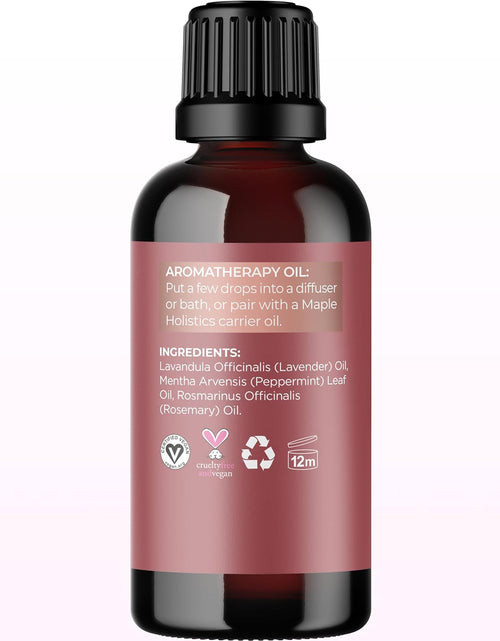 Load image into Gallery viewer, Clarify Headache Essential Oil Blend - Aromatherapy Blend Essential Oils for Diffusers for Home and Travel for Tension Headaches and Fogginess with Refreshing Peppermint Rosemary and Lavender Oils
