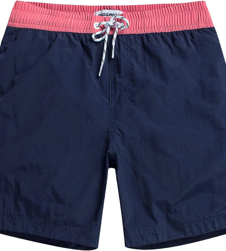 Mens Swim Trunks Quick Dry Swim Shorts with Mesh Lining Funny Swimwear Bathing Suits