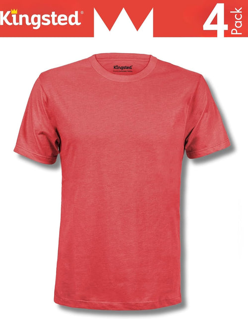 Load image into Gallery viewer, T-Shirts for Men Pack - Royally Comfortable - Soft &amp; Fresh Premium Fabric - Well-Crafted Classic Tee
