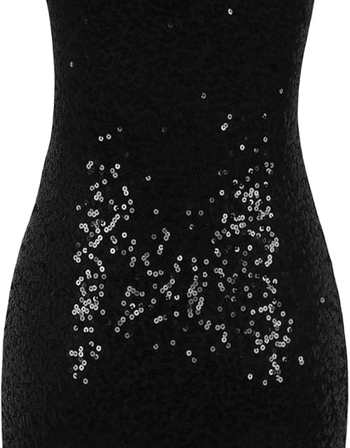 Load image into Gallery viewer, Women'S Sequin Cocktail Dress V Neck Bodycon Glitter Party Dress
