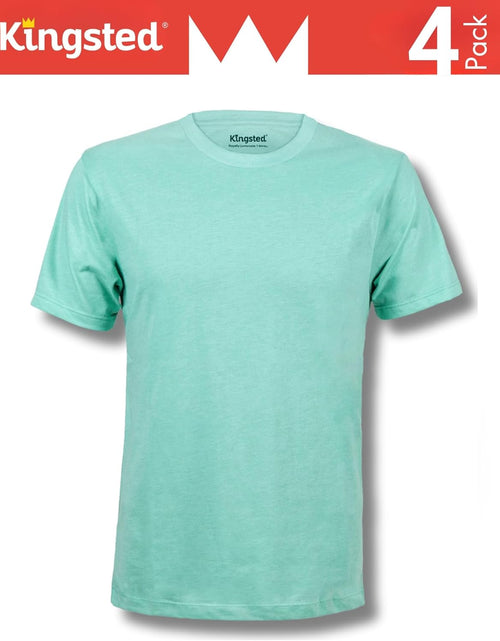 Load image into Gallery viewer, T-Shirts for Men Pack - Royally Comfortable - Soft &amp; Fresh Premium Fabric - Well-Crafted Classic Tee
