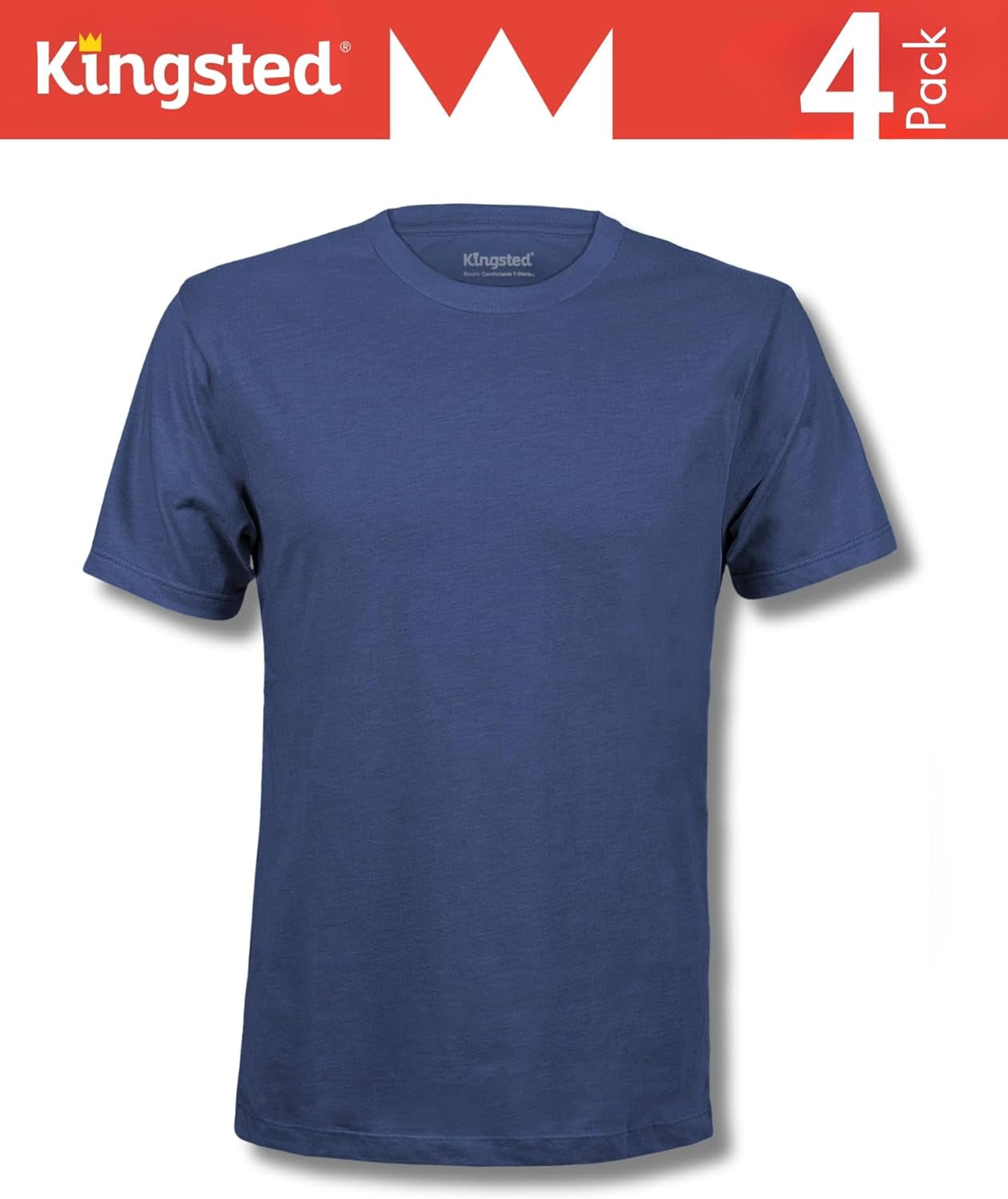 T-Shirts for Men Pack - Royally Comfortable - Soft & Fresh Premium Fabric - Well-Crafted Classic Tee