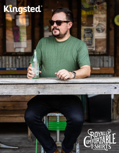 Load image into Gallery viewer, T-Shirts for Men Pack - Royally Comfortable - Soft &amp; Fresh Premium Fabric - Well-Crafted Classic Tee
