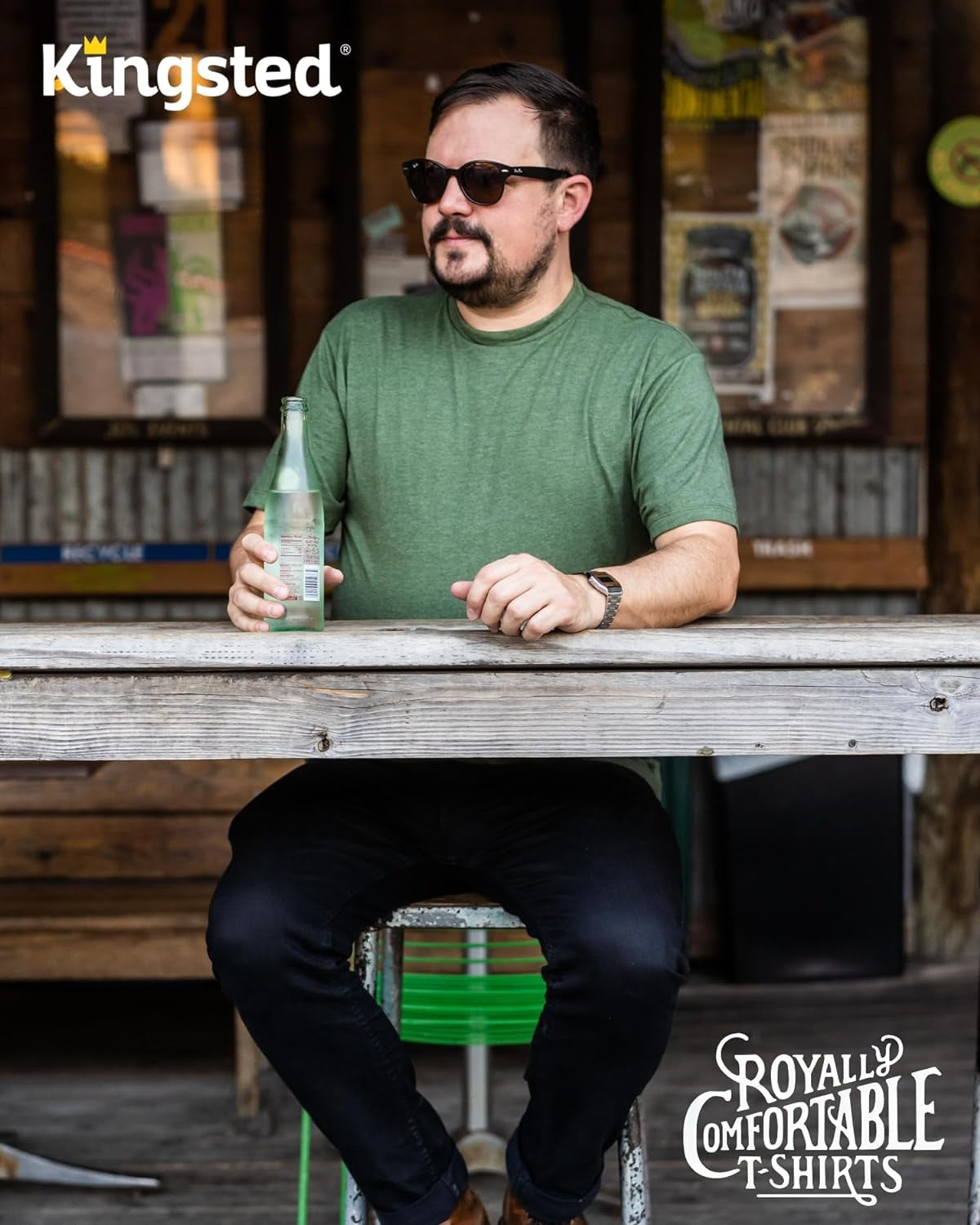 T-Shirts for Men Pack - Royally Comfortable - Soft & Fresh Premium Fabric - Well-Crafted Classic Tee